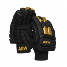 ARW Batting Gloves Summer Batting Gloves Black Gold BRH