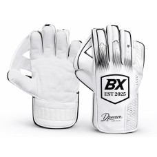 Boundary X 101 Wicket Keeping Gloves White Boy's
