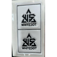 Embossed Label Batting Pads White