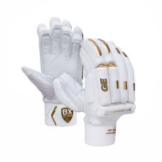Boundary X 102 White Gold Batting Gloves Boy's LH