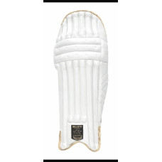 Bullistic Sigma Batting Pads White Gold MLH