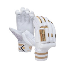 Whitedot Albatross Gold Batting Gloves White + Gold MLH